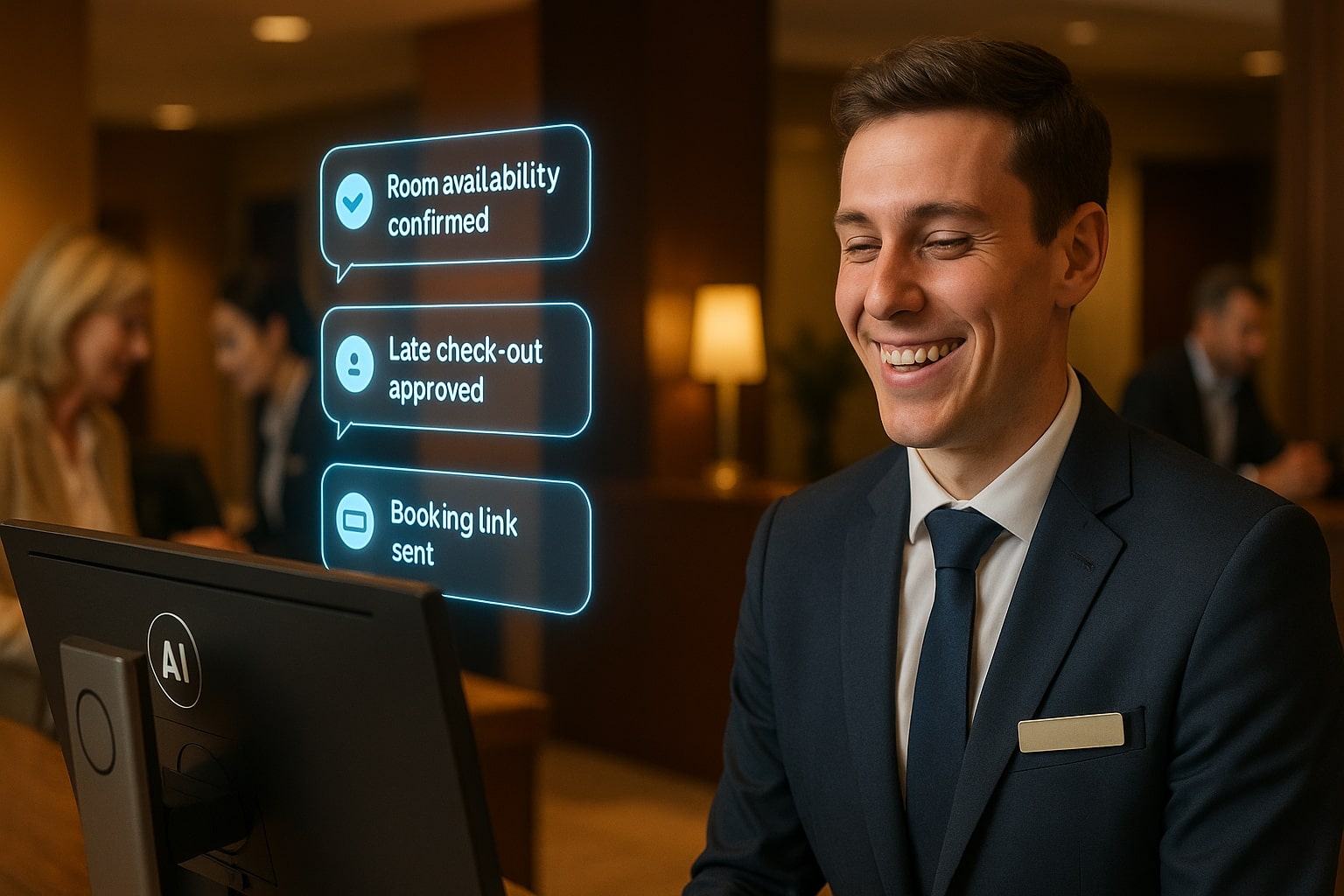 chatbot hotel AI